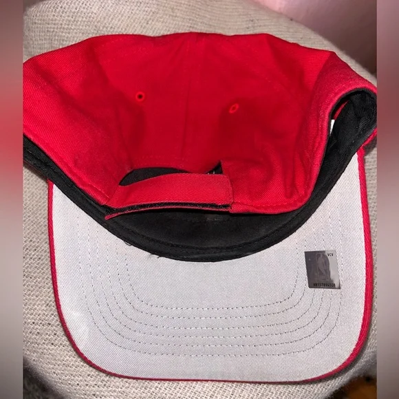 Red Toronto Raptors Baseball Hat - Picture 3 of 3